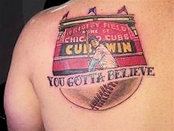 Cubs fan ready for playoffs with 