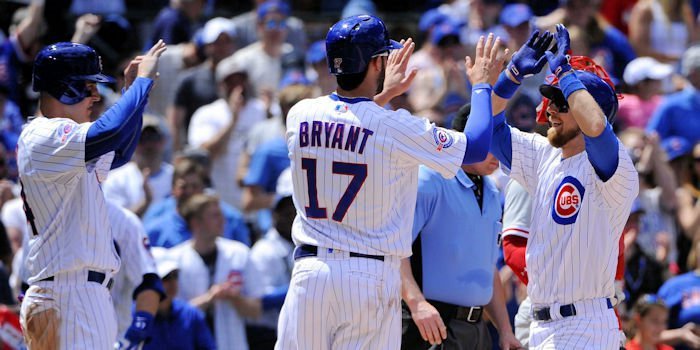 Bryant makes MLB history with multi-homer, 5-hit game