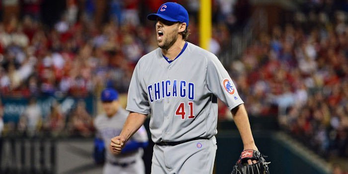 Lackey, Cubs shut out rival Cardinals