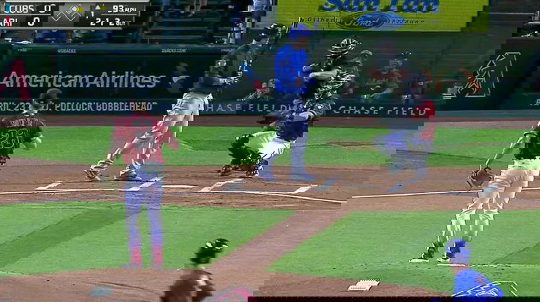 WATCH: Umpire rings up Rizzo with two strikes