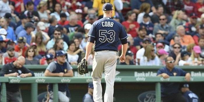 Alex Cobb could join the Cubs' clubhouse solely out of respect for Joe Maddon. (Credit: Bob DeChiara-USA TODAY Sports)