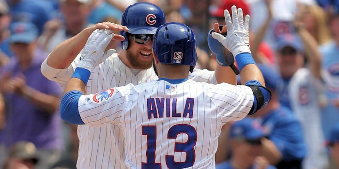 Avila's triple propels Cubs to victory