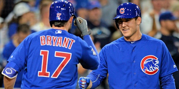 Cubs by the Numbers: Bryzzo rated No. 1 and No. 2 hitters, Lester's still the man, more
