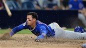 Baez shows out in Cubs' dramatic victory over Padres