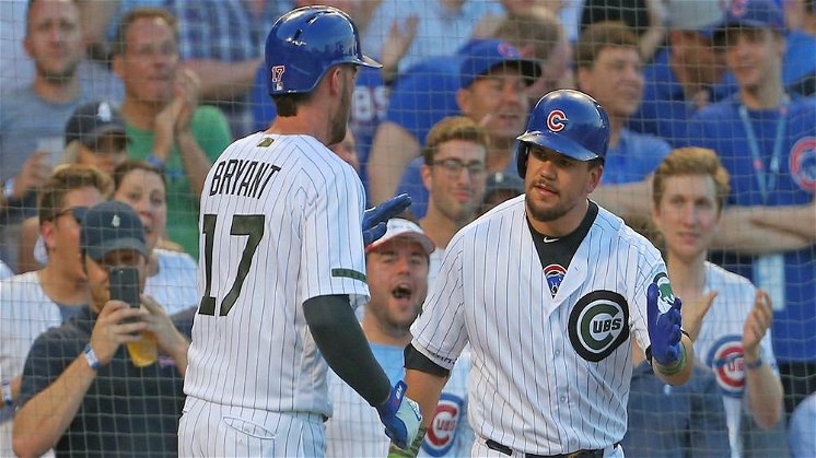 WATCH: Schwarber, Bryant attempt to floss dance