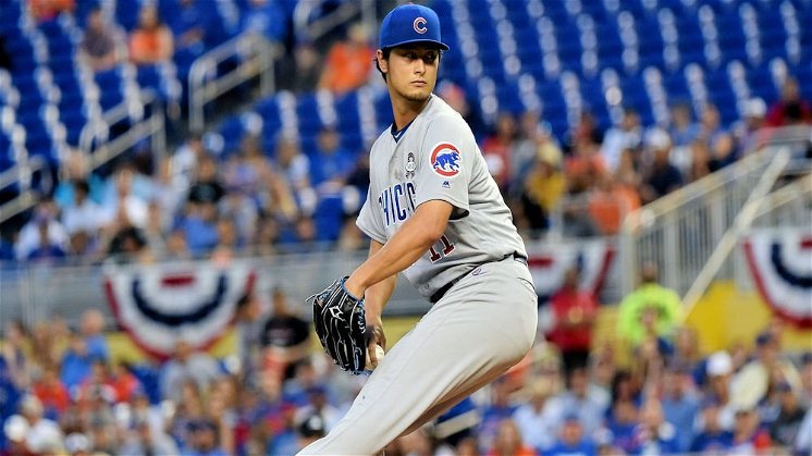 Cubs win in extras despite shaky Darvish debut
