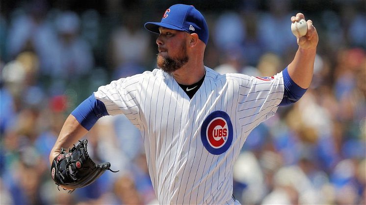 Lester shines while Baez comes up big in gutsy Cubs win
