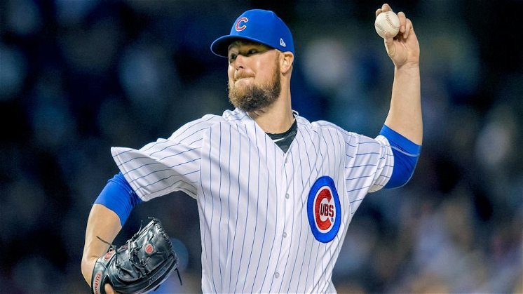 Lester injured as Cubs come up short against Brewers