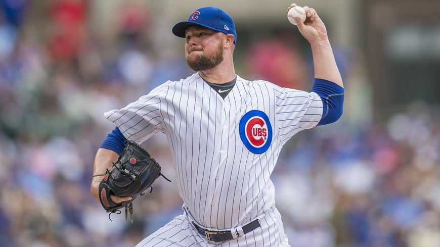 Lester was a gamechanger for the Cubs (Patrick Gorski - USA Today Sports)