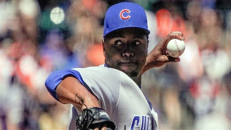 Former Chicago Cubs reliever Randy Rosario was claimed off waivers by the Kansas City Royals. (Credit: Stan Szeto-USA TODAY Sports)