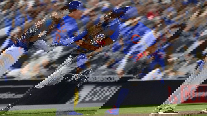 Cubs hit three home runs in beatdown of Padres