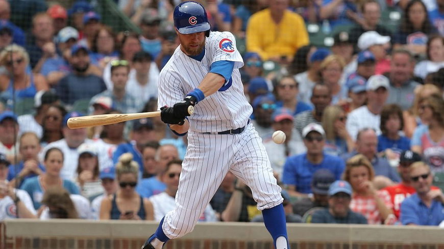 Baez, Zobrist show out as Cubs trump Cards