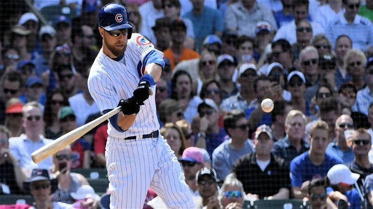 Cubs lineup vs. Reds, Zobrist at cleanup