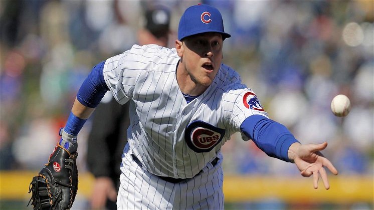 34-year-old Jim Adduci made his Chicago Cubs debut on Monday. (Credit: Rick Scuteri-USA TODAY Sports)