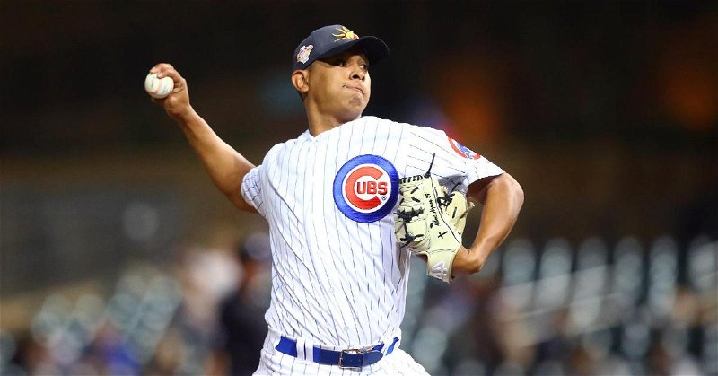 Cubs call up Adbert Alzolay to start second game of doubleheader