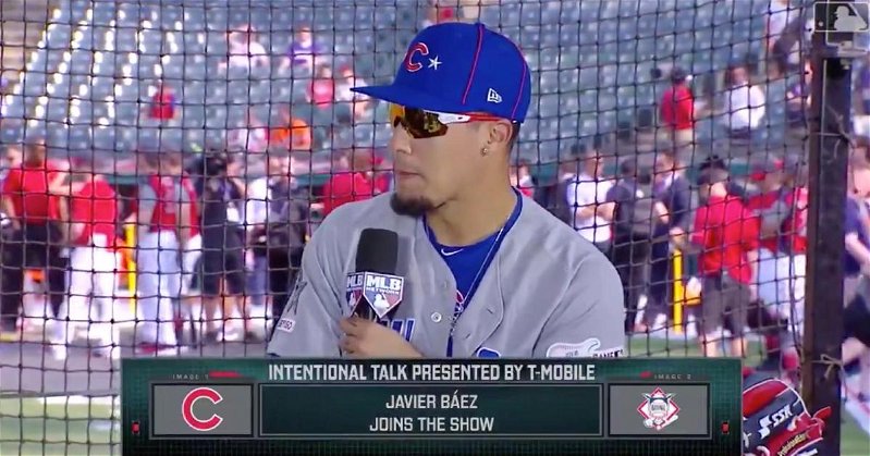 Javier Baez entered himself into an unofficial 