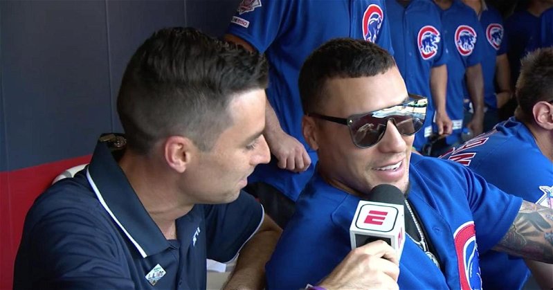 Chicago Cubs shortstop Javier Baez received the most votes by the little leaguers voting on their favorite big-league player.
