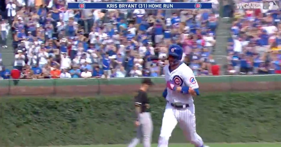 Chicago Cubs third baseman Kris Bryant manufactured his 13th career multi-homer performance on Sunday.