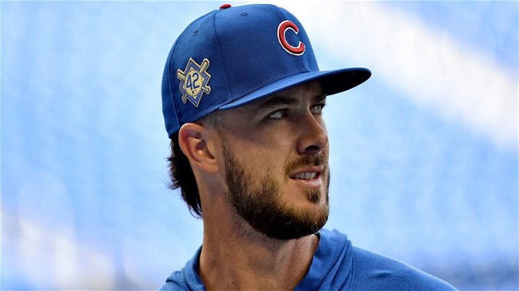 Kris Bryant was booed by practically everyone, including those wearing Cubs uniforms, at Busch Stadium on Friday. (Credit: Steve Mitchell-USA TODAY Sports)