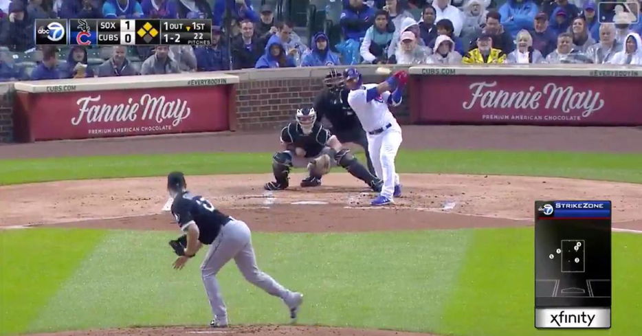 Willson Contreras hit his third career grand slam to put the Cubs up 4-1 over the White Sox.