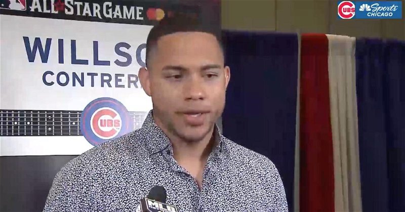 Willson Contreras will compete alongside teammates Javier Baez and Kris Bryant in the 2019 MLB All-Star Game.
