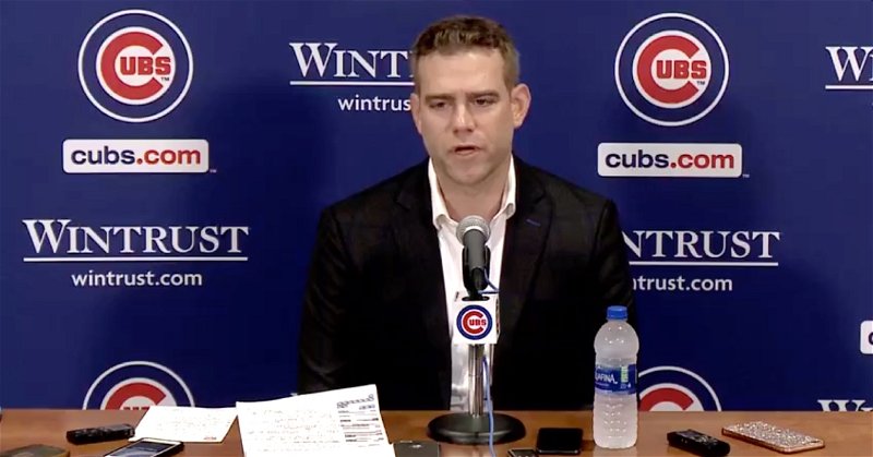 Chicago Cubs President of Baseball Operations Theo Epstein held a press conference to cap off the 2019 season and look ahead to the future.