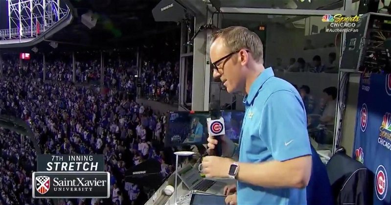 Chicago Cubs play-by-play man Len Kasper came through with a solid performance of 