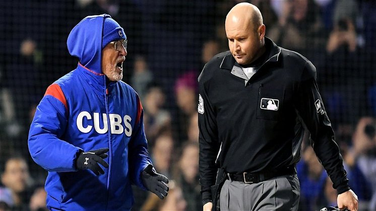 Joe Maddon proved that getting ejected is not that hard after all. (Credit: Quinn Harris-USA TODAY Sports)