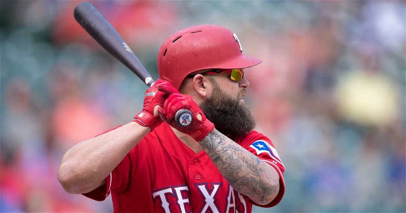 Mike Napoli should be a good fit with Ross (Jerome Miron - USA Today Sports)