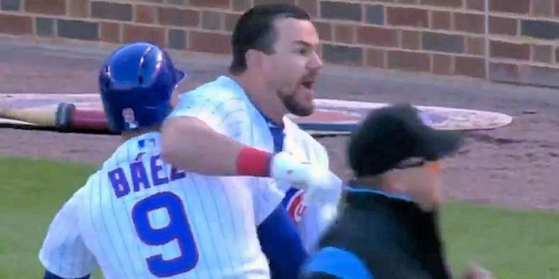 Cubs' furious comeback attempt ends with furious Schwarber