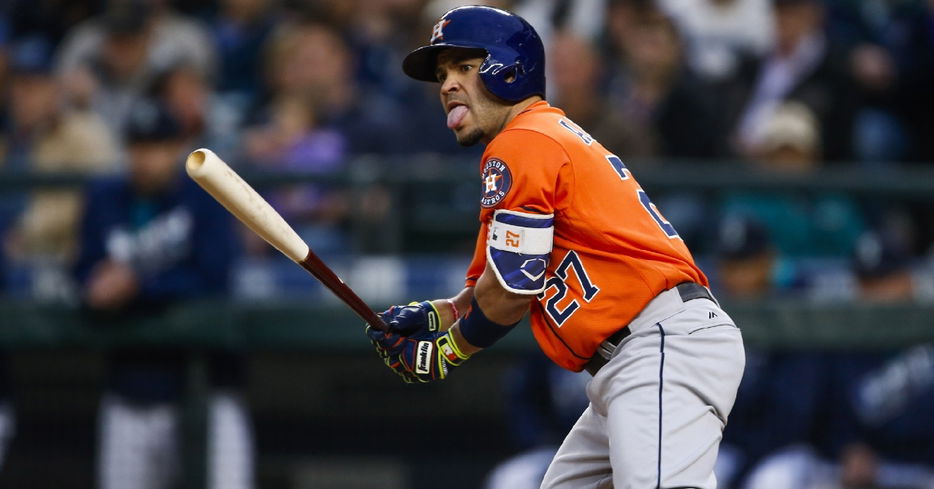 Fans showed their displeasure with Altuve on Monday afternoon (Joe Nicholson - USA Today Sports)