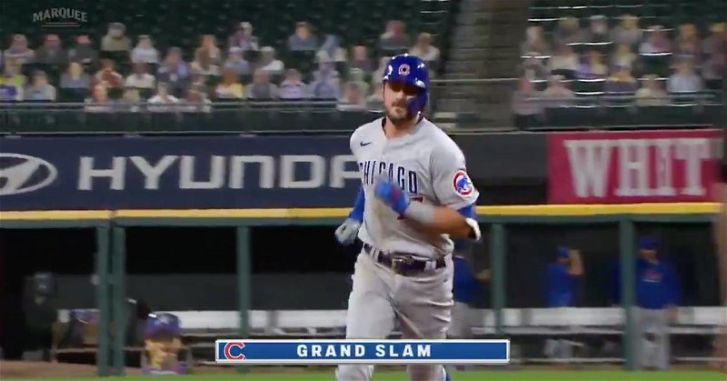 Kris Bryant returned to the lineup with a grand slam on Saturday