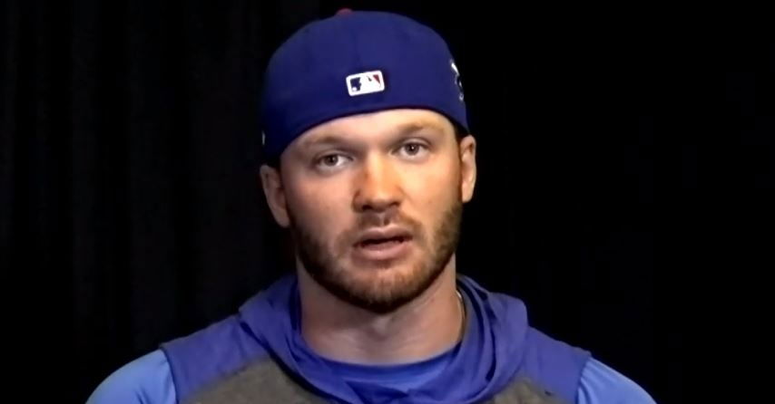 Ian Happ talked to the media Friday