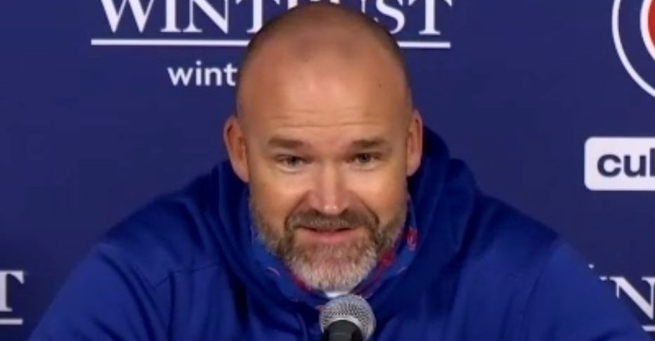 David Ross spoke to the media Thursday