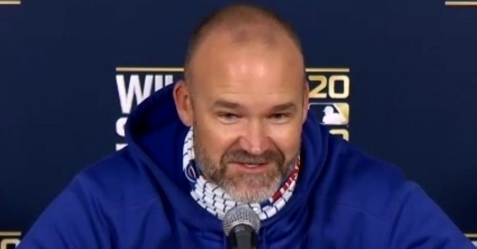 David Ross spoke to the media Tuesday 