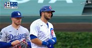 WATCH: David Bote hits bases-clearing double off Clayton Kershaw