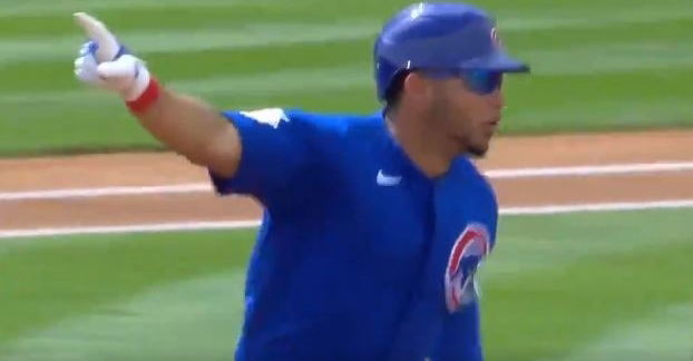 WATCH: Willson Contreras smacks homer vs. Diamondbacks