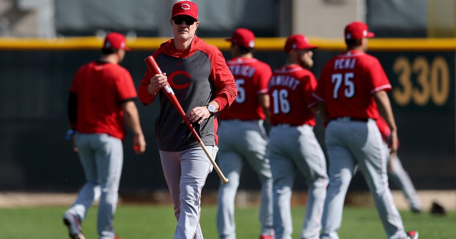 Reds skipper David Bell was not interested in agreeing with the Cubs' criticism of Reds reliever Amir Garrett. (Credit: Kareem Elgazzar, Cincinnati Enquirer via Imagn Content Services, LLC)