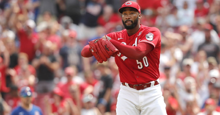 Cubs fans did not hide their disdain for Reds reliever Amir Garrett. (Credit: David Kohl-USA TODAY Sports)