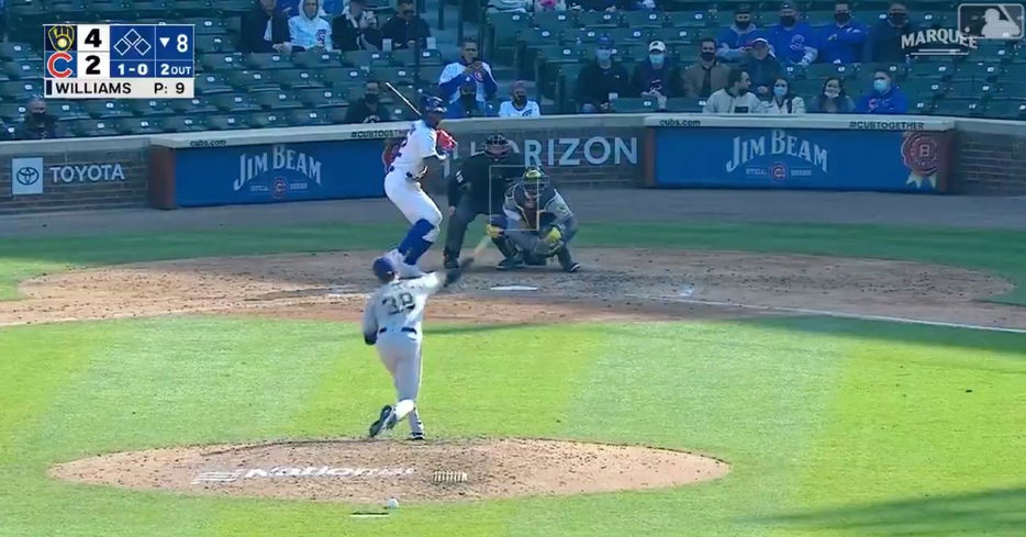 In the eighth frame on Saturday, Jason Heyward powered a fastball into the Wrigley Field bleachers.