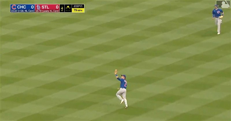 Nico Hoerner secured a leaping snag on the outfield grass and subsequently doubled off Harrison Bader at second base.
