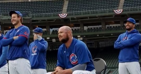 Cubs News and Notes: Bryzzo crushing dingers in BP, Lester tribute, Happ smiles, Photo day