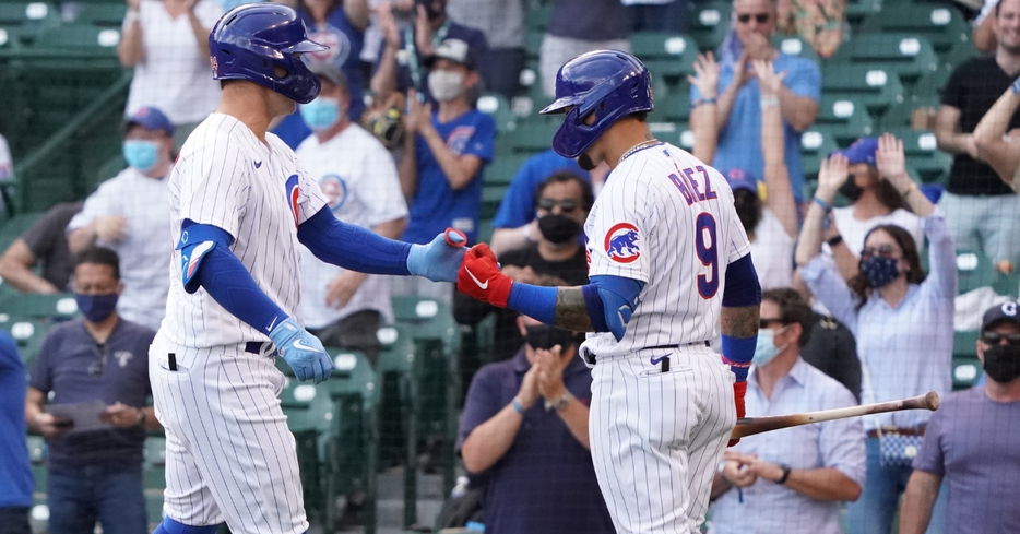 Pederson is batting leadoff tonight (David Banks - USA Today Sports)