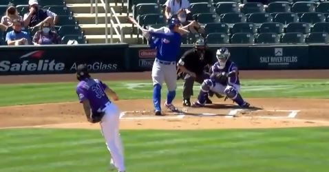 WATCH: Joc Pederson rips fourth homer of spring