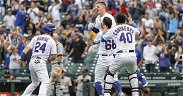 Cubs win fifth straight with Schwindel's clutch walk-off slide