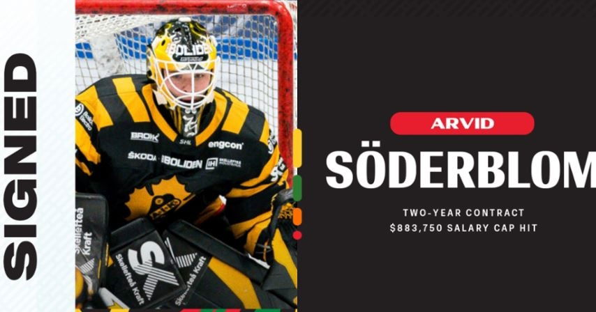 Blackhawks focused on future with Arvid Soderblom signing