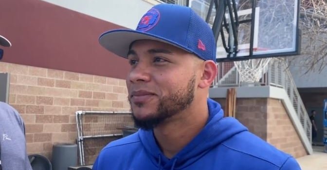 Contreras talked about his lack of extension talks with the Cubs