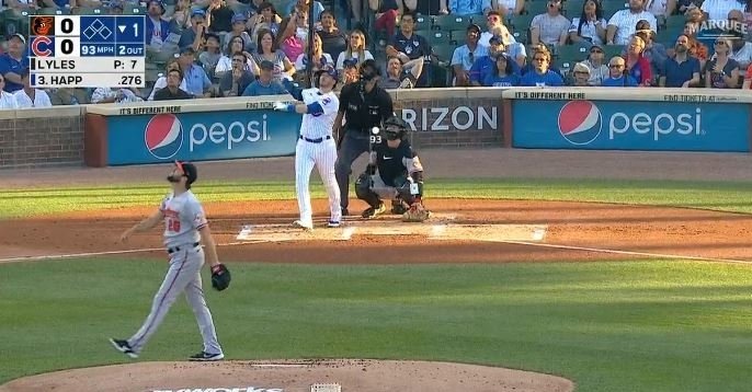 WATCH: Ian Happ smacks homer in first at-bat after being named an All-Star