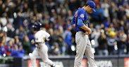 Brewers smash six homers in rout of Cubs