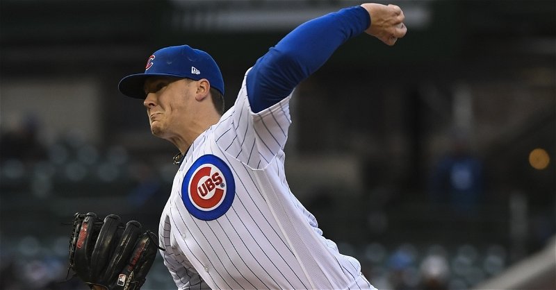 Steele is 8-11 with a 3.18 ERA (42 ER/119.0 IP) in 24 starts for Chicago in 2022. Photo: Matt Morton / USA Today